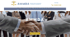 Desktop Screenshot of ammda.org
